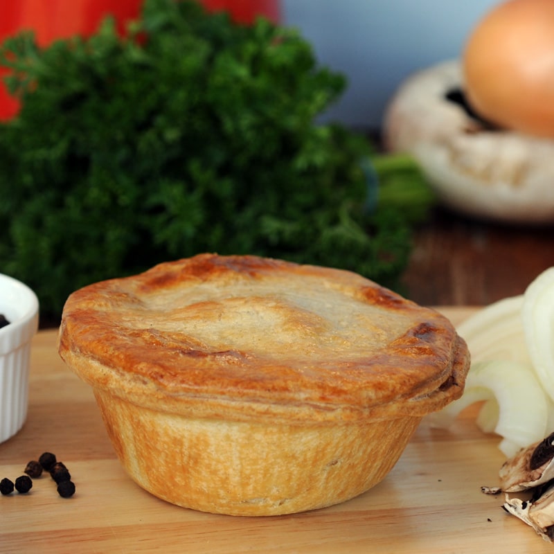 10 Chicken & mushroom hand made British pies | Delivered by Goddards Pies